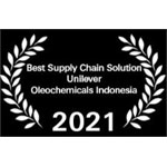 Best Supply Chain Solution, Unilever Oleochemicals Indonesia