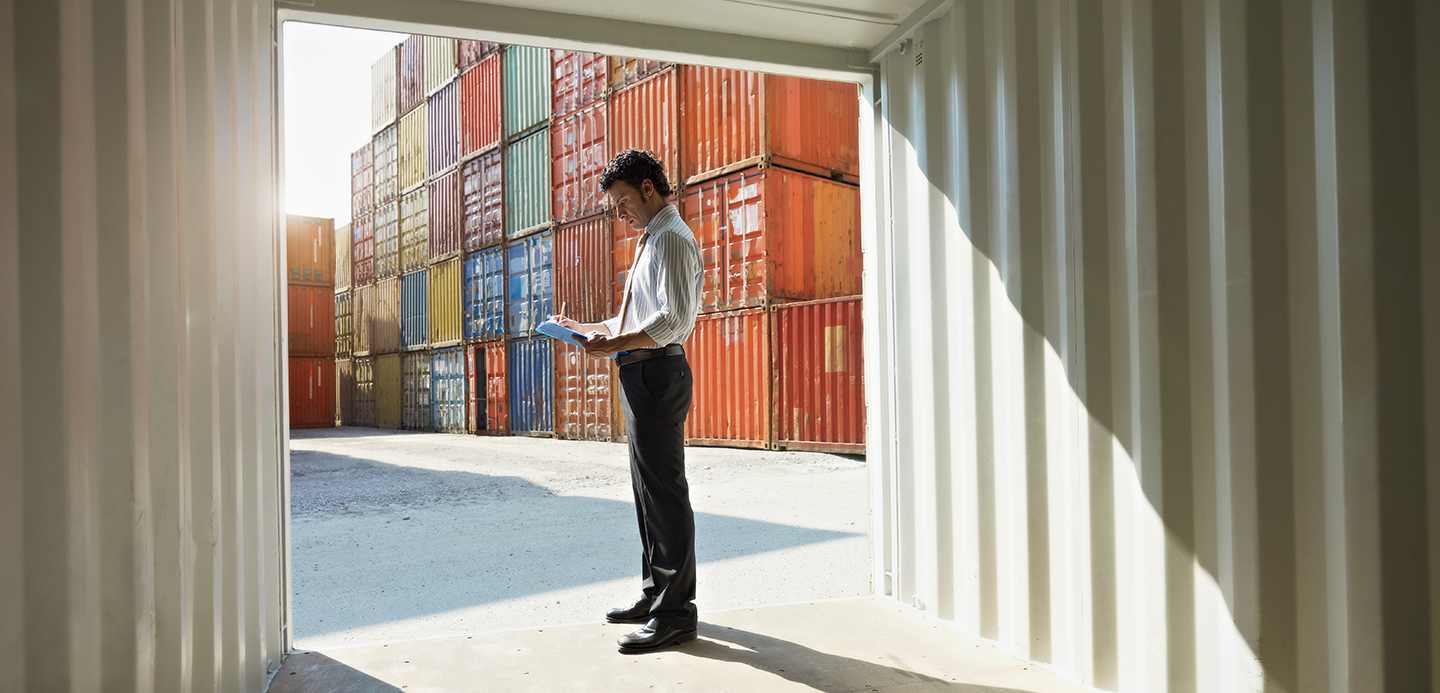 Businessman applies for letter of credit Businessman applies for letter of credit